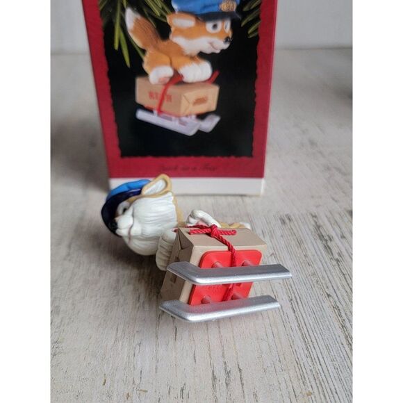 Hallmark quick as a fox 1993 ornament Xmas - Picture 6 of 6
